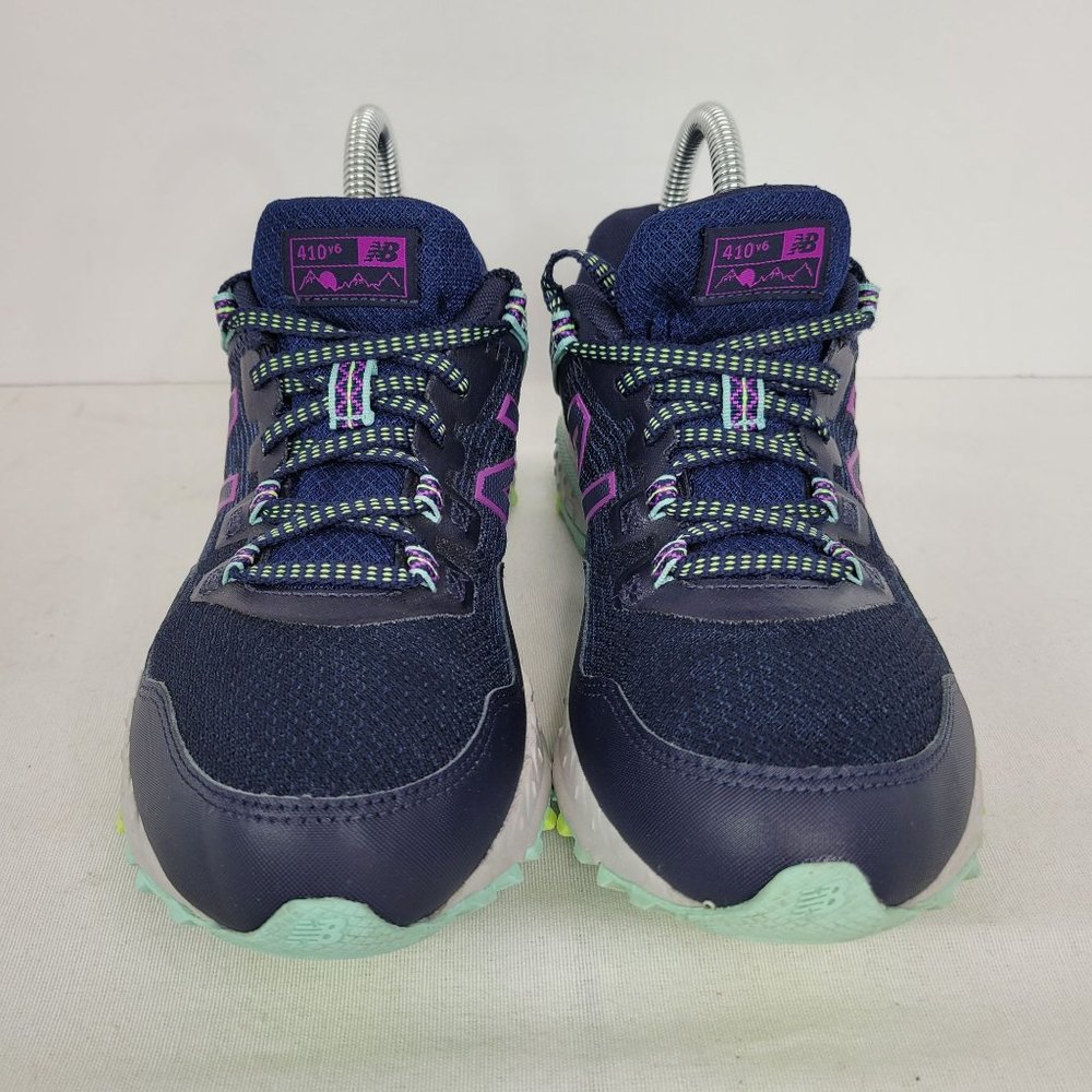 New Balance 410v6 Trail Women's Running Shoes Navy Blue WT410SN6 US Size 7 - Picture 3 of 8